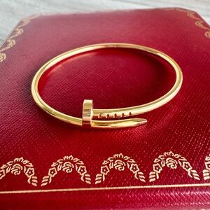 Cartier Juste Un Clou JUC Bracelet, Small Model in Rose Gold